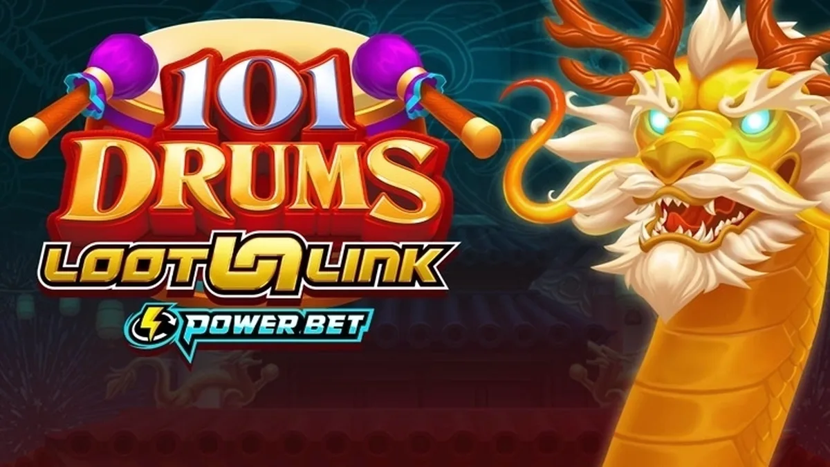 Tampilan visual slot 101 Drums dengan nuansa perkusi